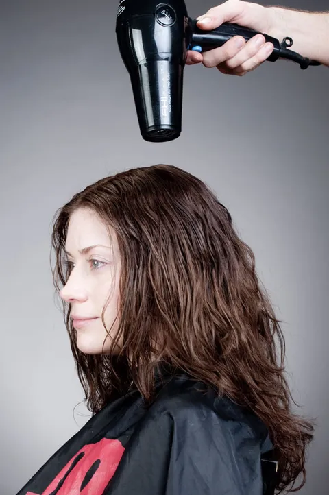 Keratin smoothing, step 11 of 21, Compton, around 2009