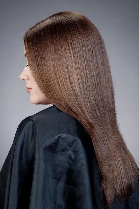 Keratin smoothing, step 14 of 21, Compton, around 2009