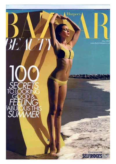 Harper’s Bazaar UK cover, May 2010