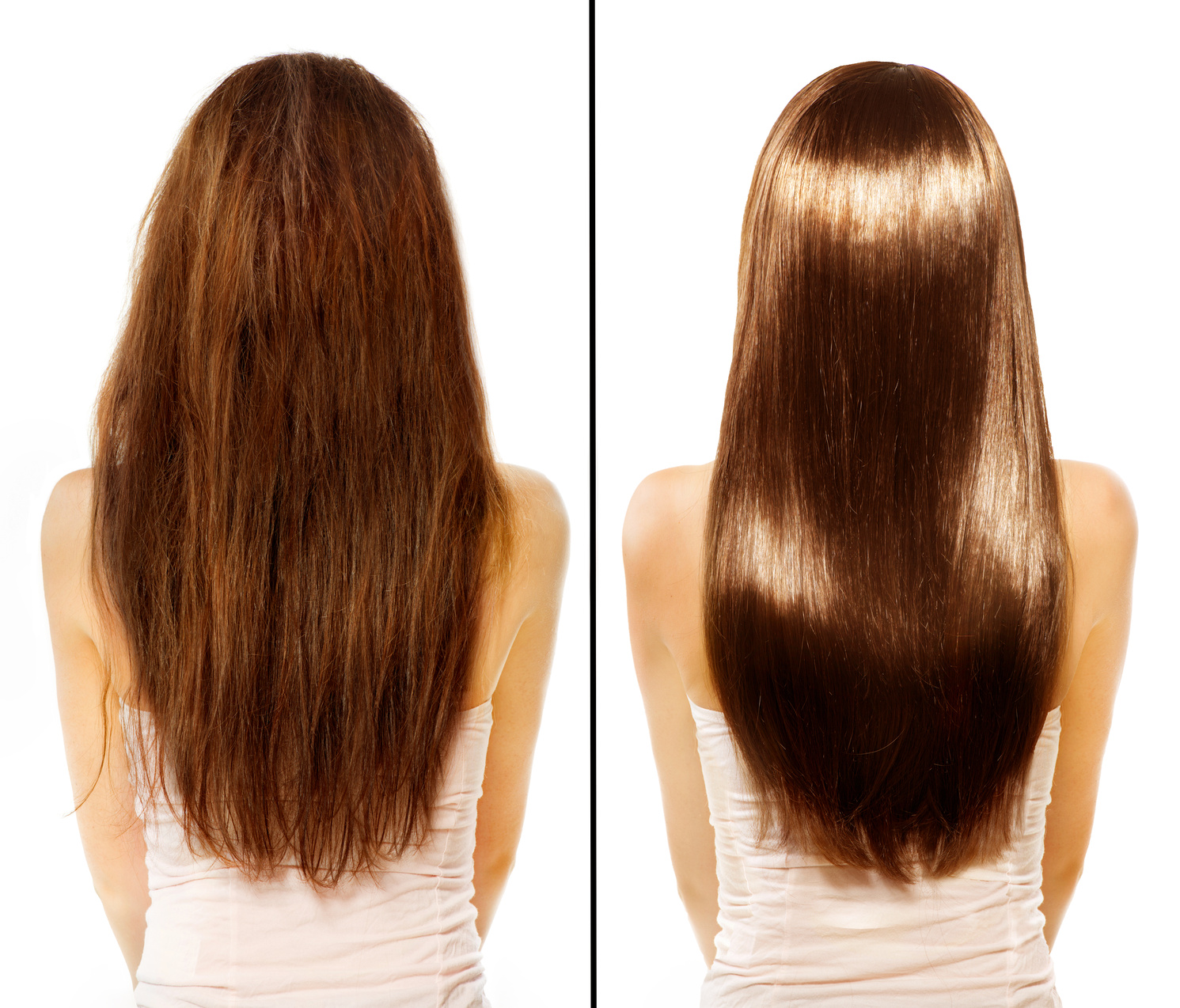 Hair. Before and After. Damaged Hair Treatment. Haircare - Zoltan Hair  texture London